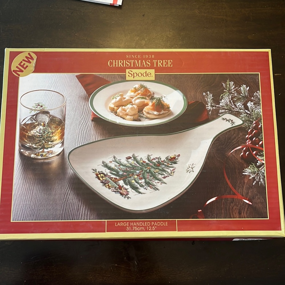 Spode Christmas server